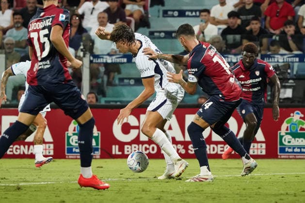 Cagliari Calcio v FC Internazionale - Serie A 2026 27 Pio Esposito of FC Inter during the Serie A TIM match between Cagliari Calcio and FC Inter in Cagliari, Italy, on August 30, 2026. Cagliari Italy  Copyright: xAlessandroxToccox originalFilename:alessandro-cagliari260830_np0Ig.jpg