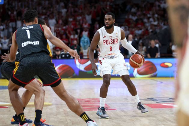 Poland V Germany - FIBA Basketball World Cup European Qualifier Group K Jordan Loyd plays during the FIBA Basketball World Cup European Qualifier Group K match between Poland and Germany at Ergo Arena in Gdansk, Poland, on August 30, 2026. Gdansk Poland  Copyright: xPiotrxMatusewiczx originalFilename:matusewicz-polandvg260830_npgFT.jpg