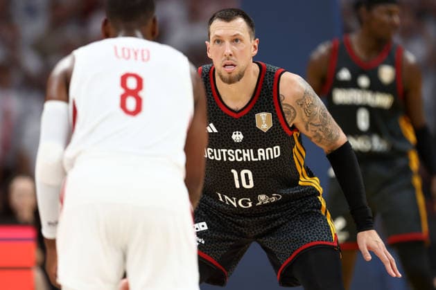 Poland V Germany - FIBA Basketball World Cup European Qualifier Group K Daniel Theis during the FIBA Basketball World Cup European Qualifier Group K match between Poland and Germany at Ergo Arena in Gdansk, Poland, on August 30, 2026. Gdansk Poland  Copyright: xPiotrxMatusewiczx originalFilename:matusewicz-polandvg260830_npTs0.jpg