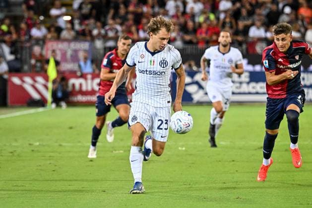 SOCCER - Serie A - Cagliari Calcio vs. Inter - FC Internazionale Photo by IPA ABACAPRESS.COM87949276 - Nicolo Barella of Inter during the Cagliari Calcio vs. Inter - FC Internazionale Serie A soccer match in Cagliari, Italy, on August 30, 2026 Cagliari Italy  Copyright: xIPAxSport ABACAx
