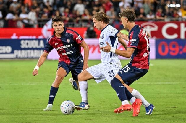 SOCCER - Serie A - Cagliari Calcio vs. Inter - FC Internazionale Photo by IPA ABACAPRESS.COM87949306 - Nicolo Barella of Inter during the Cagliari Calcio vs. Inter - FC Internazionale Italian Serie A soccer match in Cagliari, Italy, on August 30, 2026 Cagliari Italy  Copyright: xIPAxSport ABACAx