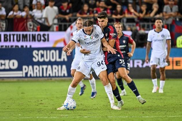 SOCCER - Serie A - Cagliari Calcio vs. Inter - FC Internazionale Photo by IPA ABACAPRESS.COM87949353 - Pio Esposito of Inter during the Cagliari Calcio vs. Inter - FC Internazionale Serie A soccer match in Cagliari, Italy, on August 30, 2026 Cagliari Italy  Copyright: xIPAxSport ABACAx