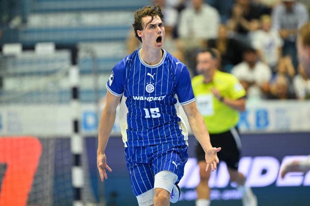 Gummersbach, Schwalbe Arena, 30.08.26, GER, Herren, Handball-Bundesliga, Opel HBL, Saison 2026-2027, VfL Gummersbach - SC Magdeburg Bild: Miro SCHLUROFF (Gummersbach) Nordrhein-Westfalen Deutschland
