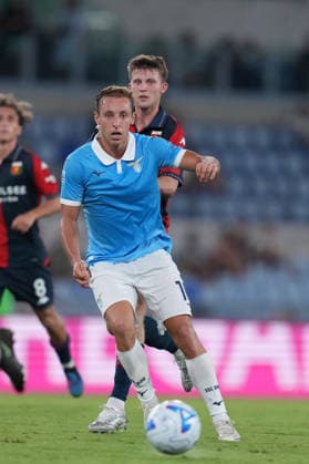 SOCCER - Serie A - SS Lazio vs. Genoa CFC Photo by IPA ABACAPRESS.COM87953441 - Lazio s Davide Frattesi during the 2026–2027 Serie A match between SS Lazio and Genoa CFC at the Olympic Stadium in Rome on August 30, 2026. Rome Italy  Copyright: xIPAxSport ABACAx
