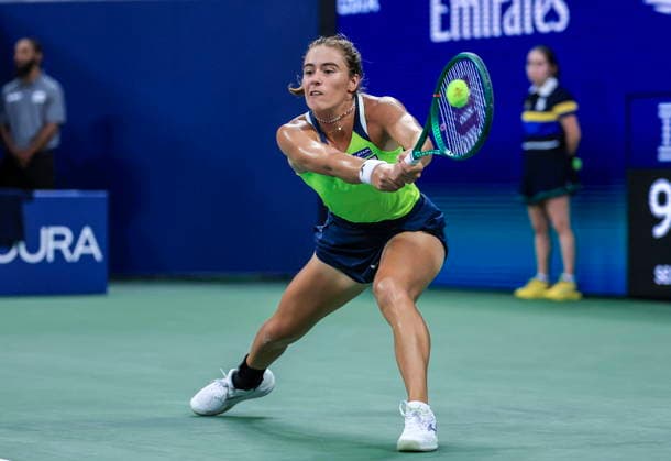 US Open tennis tournament - Day 1 Solana Sierra of Argentina in action against Elina Svitolina of Ukraine during the Women s Singles round one of the US Open Tennis Championships at the USTA Billie Jean King National Tennis Center in Flushing Meadows, New York, USA, 30 August 2026. The 2026 US Open tournament runs from 23 August through 13 September. FLUSHING MEADOWS NEW YORK United States  Copyright: xCRISTOBALxHERRERA-ULASHKEVICHx
