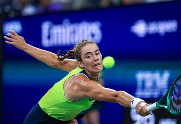 US Open tennis tournament - Day 1 Solana Sierra of Argentina in action against Elina Svitolina of Ukraine during the Women s Singles round one of the US Open Tennis Championships at the USTA Billie Jean King National Tennis Center in Flushing Meadows, New York, USA, 30 August 2026. The 2026 US Open tournament runs from 23 August through 13 September. FLUSHING MEADOWS NEW YORK United States  Copyright: xCRISTOBALxHERRERA-ULASHKEVICHx