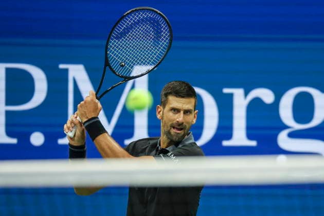 US Open tennis tournament - Day 1 Novak Djokovic of Serbia in action against Mariano Navone of Argentina during the Men™s Singles round one of the US Open Tennis Championships at the USTA Billie Jean King National Tennis Center in Flushing Meadows, New York, USA, 30 August 2026. The 2026 US Open tournament runs from 23 August through 13 September. FLUSHING MEADOWS NEW YORK United States  Copyright: xSARAHxYENESELx
