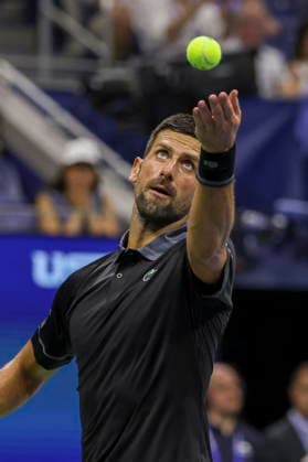 US Open tennis tournament - Day 1 Novak Djokovic of Serbia in action against Mariano Navone of Argentina during the Men™s Singles round one of the US Open Tennis Championships at the USTA Billie Jean King National Tennis Center in Flushing Meadows, New York, USA, 30 August 2026. The 2026 US Open tournament runs from 23 August through 13 September. FLUSHING MEADOWS NEW YORK United States  Copyright: xSARAHxYENESELx