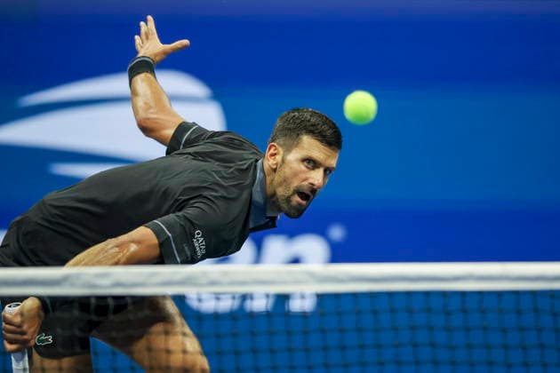US Open tennis tournament - Day 1 Novak Djokovic of Serbia in action against Mariano Navone of Argentina during the Men™s Singles round one of the US Open Tennis Championships at the USTA Billie Jean King National Tennis Center in Flushing Meadows, New York, USA, 30 August 2026. The 2026 US Open tournament runs from 23 August through 13 September. FLUSHING MEADOWS NEW YORK United States  Copyright: xSARAHxYENESELx