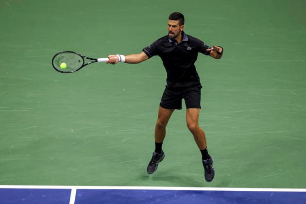 US Open tennis tournament - Day 1 Novak Djokovic of Serbia in action against Mariano Navone of Argentina during the Men™s Singles round one of the US Open Tennis Championships at the USTA Billie Jean King National Tennis Center in Flushing Meadows, New York, USA, 30 August 2026. The 2026 US Open tournament runs from 23 August through 13 September. FLUSHING MEADOWS NEW YORK United States  Copyright: xBRIANxHIRSCHFELDx