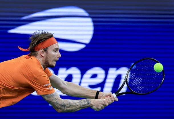 US Open tennis tournament - Day 1 epaselect Alexander Bublik of Kazakhstan in action against J.J. Wolf of USA during the Men s Singles round one of the US Open Tennis Championships at the USTA Billie Jean King National Tennis Center in Flushing Meadows, New York, USA, 30 August 2026. The 2026 US Open tournament runs from 23 August through 13 September. FLUSHING MEADOWS NEW YORK United States  Copyright: xCRISTOBALxHERRERA-ULASHKEVICHx