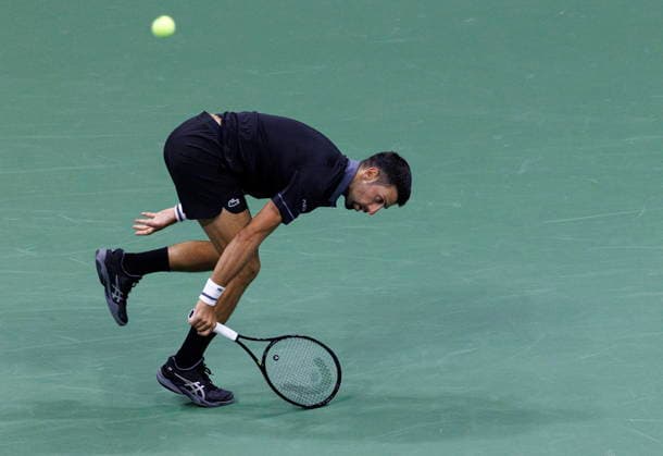 US Open tennis tournament - Day 1 Novak Djokovic of Serbia in action against Mariano Navone of Argentina during the Men s Singles round one of the US Open Tennis Championships at the USTA Billie Jean King National Tennis Center in Flushing Meadows, New York, USA, 30 August 2026. The 2026 US Open tournament runs from 23 August through 13 September. FLUSHING MEADOWS NEW YORK United States  Copyright: xBRIANxHIRSCHFELDx