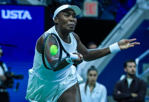 US Open tennis tournament - Day 1 Venus Williams of USA in action against Sofia Kenin of USA during the Women s Singles round one of the US Open Tennis Championships at the USTA Billie Jean King National Tennis Center in Flushing Meadows, New York, USA, 30 August 2026. The 2026 US Open tournament runs from 23 August through 13 September. FLUSHING MEADOWS NEW YORK United States  Copyright: xCRISTOBALxHERRERA-ULASHKEVICHx