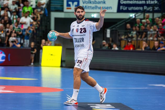 30.08.2026, xovx, Handball Opel Handball-Bundesliga, HSG Wetzlar - SG BBM Bietigheim Marcus Norrbrink (SG BBM Bietigheim), Freisteller Wetzlar Buderus Arena Hessen Deutschland (DE)