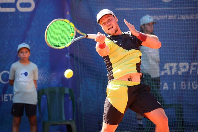 IPA87973240 - Svyatoslav Gulin during the Como Lake Challenger, an international tennis tournament in Como, Italy, on August 31, 2026  Copyright: xRobertaxCorradin IPAxSportx xx 87973240