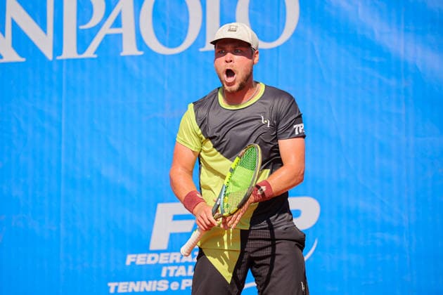 IPA87973251 - Svyatoslav Gulin during the Como Lake Challenger, an international tennis tournament in Como, Italy, on August 31, 2026  Copyright: xRobertaxCorradin IPAxSportx xx 87973251