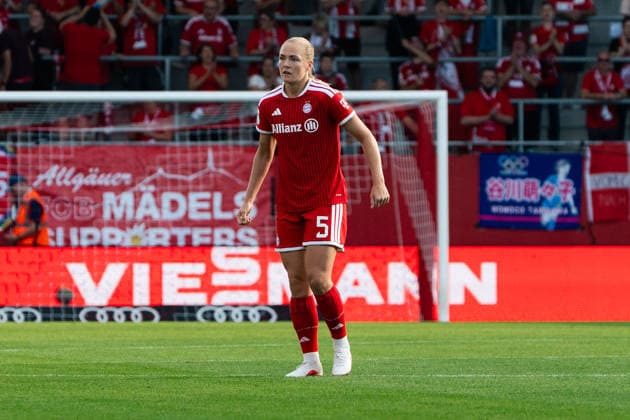Fussball: Google Pixel Frauen-Bundesliga, 2. Spieltag, FC Bayern München Frauen - 1. FSV Mainz 05 Frauen am 31.08.2026 in München (FC Bayern Campus-Stadion), Deutschland, Saison 2026 2027: Magdalena Eriksson (FC Bayern München, 5) München FC Bayern Campus-Stadion Deutschland *** Soccer Google Pixel Women s Bundesliga, Matchday 2, FC Bayern Munich Women vs. FSV Mainz 05 Women on August 31, 2026, at FC Bayern Campus Stadium in Munich, Germany, 2026–2027 season; Magdalena Eriksson, FC Bayern Munich, 5, Munich, FC Bayern Campus Stadium, Germany Copyright: xPhilippxImhofx