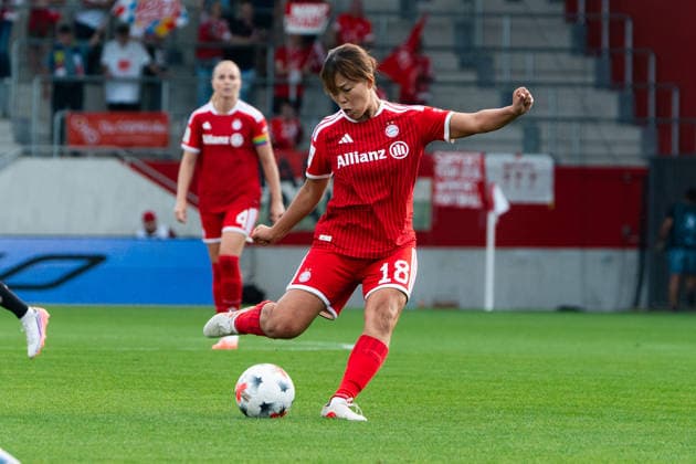 Fussball: Google Pixel Frauen-Bundesliga, 2. Spieltag, FC Bayern München Frauen - 1. FSV Mainz 05 Frauen am 31.08.2026 in München (FC Bayern Campus-Stadion), Deutschland, Saison 2026 2027: Momoko Tanikawa (FC Bayern München, 18) *** Soccer: Google Pixel Women s Bundesliga, Matchday 2, FC Bayern Munich Women vs. FSV Mainz 05 Women on August 31, 2026, at FC Bayern Campus Stadium in Munich, Germany, 2026–2027 season. Momoko Tanikawa, FC Bayern Munich, 18 Copyright: xx