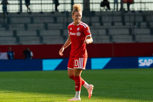 Fussball: Google Pixel Frauen-Bundesliga, 2. Spieltag, FC Bayern München Frauen - 1. FSV Mainz 05 Frauen am 31.08.2026 in München (FC Bayern Campus-Stadion), Deutschland, Saison 2026 2027: Linda Dallmann (FC Bayern München, 10) München FC Bayern Campus-Stadion Deutschland *** Soccer Google Pixel Women s Bundesliga, Matchday 2, FC Bayern Munich Women vs. FSV Mainz 05 Women on August 31, 2026, at FC Bayern Campus Stadium in Munich, Germany, 2026–2027 season; Linda Dallmann, FC Bayern Munich, 10, Munich, FC Bayern Campus Stadium, Germany Copyright: xPhilippxImhofx