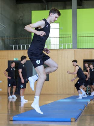 2026.08.31, Deutschland, Ludwigsburg, Volleyball Barock Volleys MTV Ludwigsburg Trainingsauftakt, Neuzugang Gregor Migge