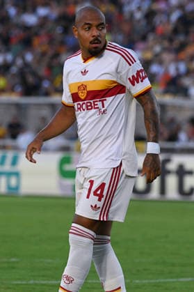 IPA87979459 - Donyell Malen (AS Roma) in action during the US Lecce vs. AS Roma Serie A soccer match in Lecce, Italy, on August 31, 2026  Copyright: xPasqualexGolia IPAxSportx xx 87979459