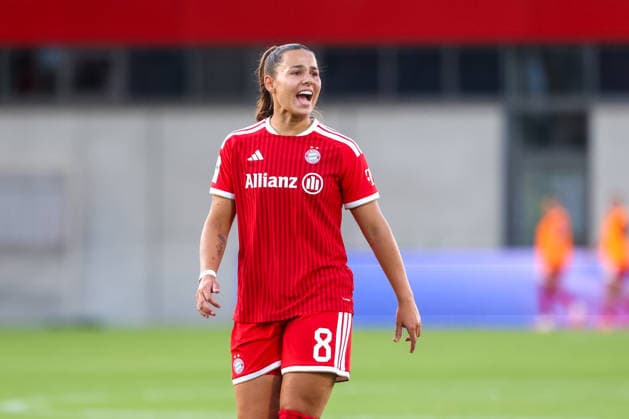 Lena Oberdorf (FC Bayern Muenchen, 08), GER, FC Bayern Muenchen vs. 1. FSV Mainz 05, Fussball, Google Pixel Frauen-Bundesliga, 2. Spieltag, Saison 2026 2027, 31.08.2026, DFL DFB REGULATIONS PROHIBIT ANY USE OF PHOTOGRAPHS as IMAGE SEQUENCES and or QUASI-VIDEO, GER, FC Bayern Muenchen vs. 1. FSV Mainz 05, Fussball, Google Pixel Frauen-Bundesliga, 2. Spieltag, Saison 2026 2027, 31.08.2026 Muenchen *** Lena Oberdorf, FC Bayern Munich, 08, GER, FC Bayern Munich vs. 1. FSV Mainz 05, Soccer, Google Pixel Women s Bundesliga, Matchday 2, 2026–2027 Season, August 31, 2026, DFL and DFB regulations prohibit any use of photographs as image sequences and or quasi-video, GER, FC Bayern Munich vs. 1. FSV Mainz 05, Soccer, Google Pixel Women’s Bundesliga, Matchday 2, 2026–2027 Season, August 31, 2026, Munich Copyright: xEibner-Pressefoto JennixMaulx EP_JML