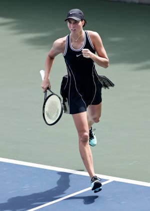 Lilli Tagger (AUT) macht die Faust und jubelt, Jubel, Emotion, US Open Championships, Billie Jean King National Tennis Center, Flushing Meadows, New York, USA . Copyright: xJuergenxHasenkopfx