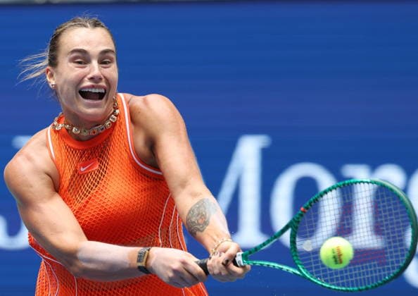 US OPEN 2026 31082026 N Z ARYNA SABALENKA W TRAKCIE MECZU 1. RUNDY TURNIEJU WIELKIEGO SZLEMA US OPEN MARCIN CHOLEWINSKI NEWSPIX.PL US OPEN 2026 31082026 ARYNA SABALENKA DURING THE MATCH IN THE FIRST ROUND OF US OPEN NEWSPIX.PL --- newspix.pl 