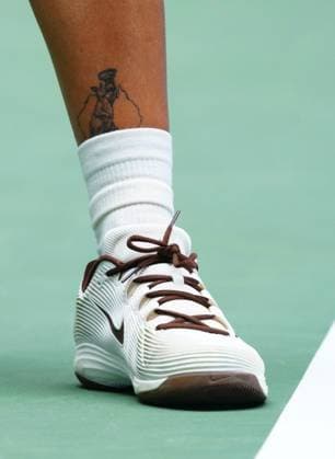Carlos Alcaraz with a tattoo to mark his Australian Open wiin in 2026 2026 US Open, Day Two, USTA Billie Jean King National Tennis Center, New York, USA - 31 Aug 2026New York USTA Billie Jean King National T New York (NY) United States of America EDITORIAL USE ONLY No use with unauthorised audio, video, data, fixture lists, club league logos or live services. Online in-match use limited to 120 images, no video emulation. No use in betting, games or single club league player publications. Copyright: xJavierxGarcia Shutterstockx 17124548ab
