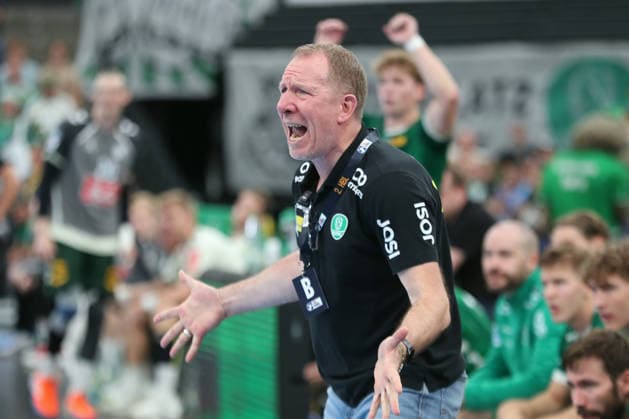 Handball, HBL2: SC DHfK Leipzig - GWD Minden; 31.08.2026 Cheftrainer Frank Carstens (SC DHfK Leipzig). Handball, 2. Bundesliga, Saison 2026 2027, 1. Spieltag: SC DHfK Leipzig vs. GWD Minden am 31.08.2026 in der Quarterback Immobilien Arena Leipzig. Copyright: xBEAUTIFULxSPORTS JanxKaeferx