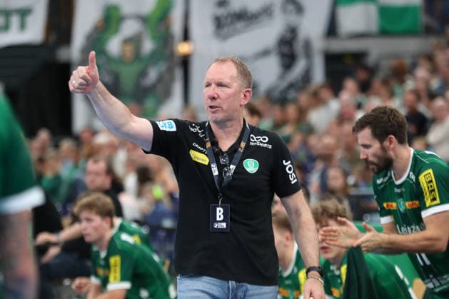 Handball, HBL2: SC DHfK Leipzig - GWD Minden; 31.08.2026 Cheftrainer Frank Carstens (SC DHfK Leipzig). Handball, 2. Bundesliga, Saison 2026 2027, 1. Spieltag: SC DHfK Leipzig vs. GWD Minden am 31.08.2026 in der Quarterback Immobilien Arena Leipzig. Copyright: xBEAUTIFULxSPORTS JanxKaeferx