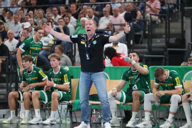 Handball, HBL2: SC DHfK Leipzig - GWD Minden; 31.08.2026 Cheftrainer Frank Carstens (SC DHfK Leipzig). Handball, 2. Bundesliga, Saison 2026 2027, 1. Spieltag: SC DHfK Leipzig vs. GWD Minden am 31.08.2026 in der Quarterback Immobilien Arena Leipzig. Copyright: xBEAUTIFULxSPORTS JanxKaeferx