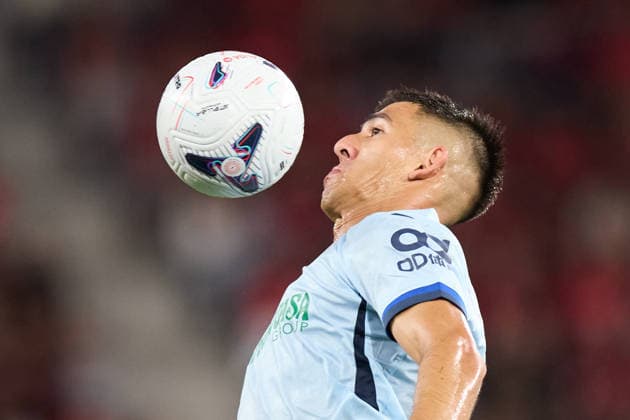 August 31, 2026, Pamplona, Navarra, Spain: Zaid Abner Romero of Getafe CF in action during the LaLiga EA Sports match between CA Osasuna and Getafe CF at El Sadar on August 31, 2026, in Pamplona, Spain. Pamplona Spain - ZUMAa181 20260831_zaa_a181_094 Copyright: xRicardoxLarreinax
