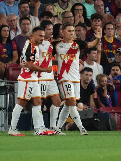 La Liga EA Sports match between FC Barcelona, Barca and Rayo Vallecano played at Spotify Camp Nou Stadium on 31 Aug 2026 in Barcelona, Spain. (Photo by Bagu Blanco PRESSINPHOTO) Copyright: xBaguxBlancox xPRESSINPHOTOx