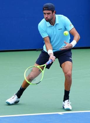 Matteo Berrettini 2026 US Open, Day Two, USTA Billie Jean King National Tennis Center, New York, USA - 31 Aug 2026New York USTA Billie Jean King National T New York (NY) United States of America EDITORIAL USE ONLY No use with unauthorised audio, video, data, fixture lists, club league logos or live services. Online in-match use limited to 120 images, no video emulation. No use in betting, games or single club league player publications.  Copyright: xJavierxGarcia Shutterstockx 17124548aw
