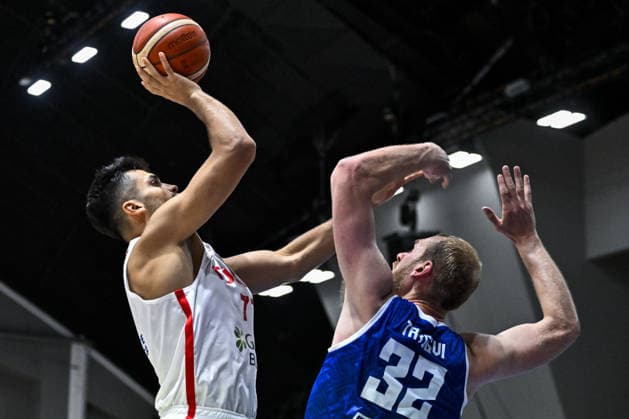 Iceland v Turkiye - FIBA Basketball World Cup 2027 European Qualifiers REYKJAVIK, ICELAND - AUGUST 31: Omer Faruk Yurtseven (L) of Turkiye in action against Tryggvi Hlinason (32) of Iceland during the FIBA Basketball World Cup 2027 European Qualifiers Second Round Group J match between Iceland and Turkiye at Laugardalsholl in Reykjavik, Iceland, on August 31, 2026. Muhammed Enes Yildirim Anadolu Reykjavik Iceland. Editorial use only. Please get in touch for any other usage.  Copyright: x2026xAnadoluxMuhammedxEnesxYildirimx