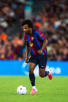Spanish LaLiga EA Sports FC Barcelona, Barca v Rayo Vallecano in Barcelona, Spain. FC Barcelona player Karim Adeyemi (14) action during LaLiga EA Sports match between FC Barcelona and Rayo Vallecano in Spotify Camp Nou, Barcelona, Spain, on August 31, 2026. Barcelona Spotify Camp Nou Barcelona Spain