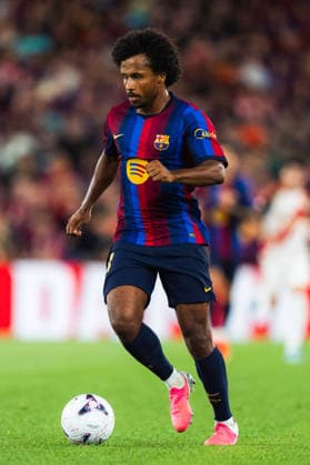 Spanish LaLiga EA Sports FC Barcelona, Barca v Rayo Vallecano in Barcelona, Spain. FC Barcelona player Karim Adeyemi (14) action during LaLiga EA Sports match between FC Barcelona and Rayo Vallecano in Spotify Camp Nou, Barcelona, Spain, on August 31, 2026. Barcelona Spotify Camp Nou Barcelona Spain