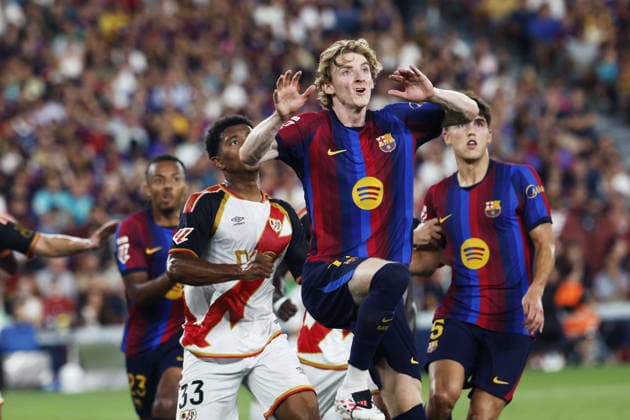 Anthony Gordon (Barcelona), AUGUST 31, 2026 - Football Soccer : Spanish La Liga EA Sports match between FC Barcelona, Barca 5-2 Rayo Vallecano at Spotify Camp Nou in Barcelona, Spain. Noxthirdxpartyxsales  aflo_344121252 DAISUKExNakashimax