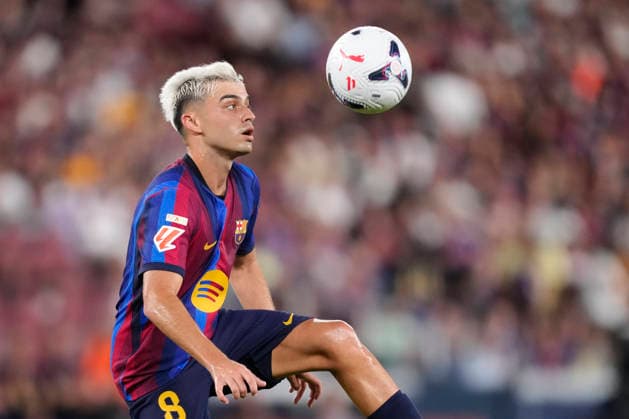FC Barcelona, Barca v Rayo Vallecano de Madrid - LaLiga EA Sports 2026 27 Pedri central midfield of Barcelona and Spain controls the ball during the LaLiga EA Sports 2026 27 match between FC Barcelona and Rayo Vallecano de Madrid at Spotify Camp Nou on August 31, 2026 in Barcelona, Spain. Barcelona Spain  Copyright: xJosexBretonx originalFilename:bretonhernandez-fcbarcel260831_npaCC.jpg