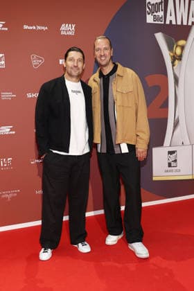 Stefan Kretzschmar und Pascal Hens bei der Verleihung vom Bild Award am 31.08.2026 in Hamburg Stefan Kretzschmar and Pascal Hens attend the Sport Bild Award ceremony on August 31, 2026 in Hamburg, Germany Sport Bild Award 2026 in Hamburg