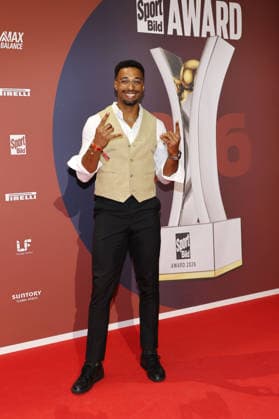 Leo Neugebauer bei der Verleihung vom Bild Award am 31.08.2026 in Hamburg Leo Neugebauer attends the Sport Bild Award ceremony on August 31, 2026 in Hamburg, Germany Sport Bild Award 2026 in Hamburg