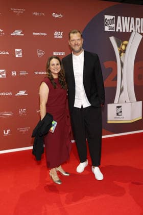 Bernadette Bitter und Jogi Bitter bei der Verleihung vom Bild Award am 31.08.2026 in Hamburg Bernadette Bitter and Jogi Bitter attend the Sport Bild Award ceremony on August 31, 2026 in Hamburg, Germany Sport Bild Award 2026 in Hamburg