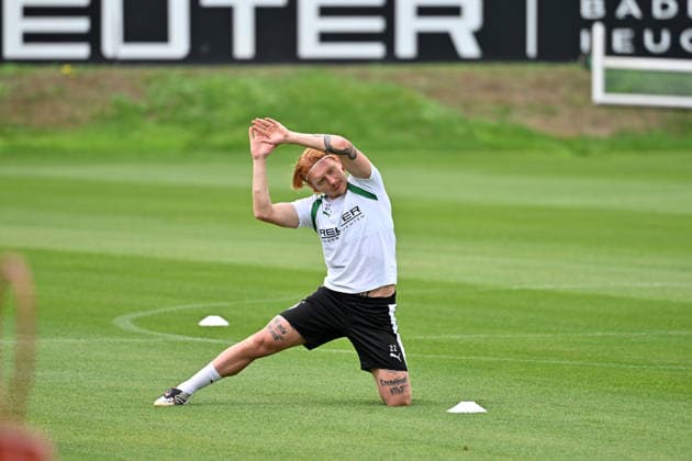 01.09.2026; Moenchengladbach; Fussball, Herren, Saison 2026 2027, Training Borussia Moenchengladbach Yukhym Konoplia (Gladbach) trainierte individuell DFL regulations prohibit any use of photographs as image sequences and or quasi-video. ista-Borussia-Park Nordrhein-Westfalen Deutschland *** September 1, 2026, Mönchengladbach, Soccer, Men s, 2026–2027 Season, Borussia Mönchengladbach Training: Yukhym Konoplia trained individually. DFL regulations prohibit any use of photographs as image sequences and or quasi-video footage. Borussia Park, North Rhine-Westphalia, Germany