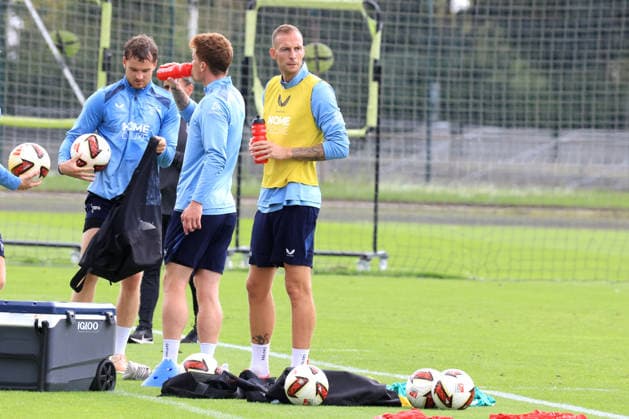 01.09.2026, DEU GER, Fussball , 2.Fussballbundesliga, Saison 2026 2027, Sportforum, Hertha BSC, Training Gustaf Nilsson ( Hertha BSC Berlin 9 ), Linus Jasper Gechter ( Hertha BSC Berlin 44 ), Sebastian Groenning ( Hertha BSC Berlin 17 ) 2. Liga: DFB DFL regulations prohibit any use of photographs as image sequences and or quasi-video) Berlin Sportforum Berlin Deutschland *** September 1, 2026, Germany, Soccer, 2. Bundesliga, 2026–2027 Season, Sportforum, Hertha BSC, Training: Gustaf Nilsson (Hertha BSC Berlin 9), Linus Jasper Gechter (Hertha BSC Berlin 44), Sebastian Groenning (Hertha BSC Berlin 17). DFB and DFL regulations prohibit any use of photographs as image sequences and or quasi-video. Berlin Sportforum, Berlin, Germany Copyright: xNordphotox xEnglerx