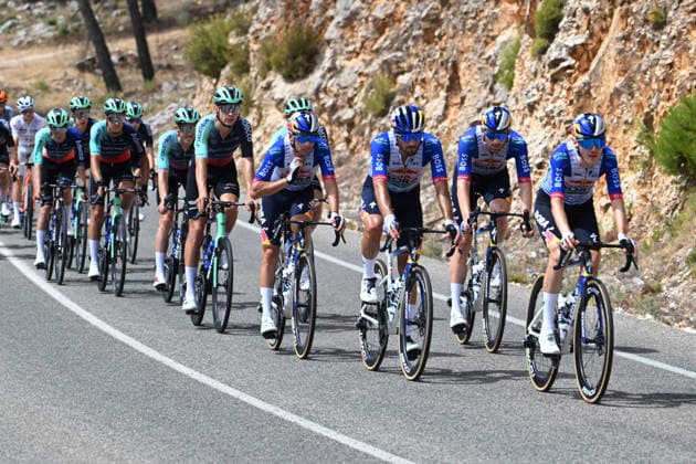 01-09-2026 Vuelta A Espana; Tappa 10 Alcaraz - Elche De La Sierra; 2026, Red Bull - Bora Hansgrohe; Moscon, Gianni; Roglic, Primoz; 
