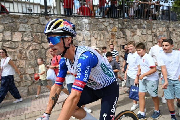 01-09-2026 Vuelta A Espana; Tappa 10 Alcaraz - Elche De La Sierra; 2026, Red Bull - Bora Hansgrohe; Roglic, Primoz; Alcaraz; 