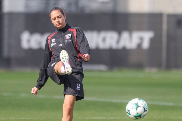 Ingolstadt, Deutschland 01. September 2026: 3. Liga - 2026 2027 - FC Ingolstadt 04 - Training Im Bild: Trainerin Sabrina Wittmann (FCI) Trainingsgelände Audi Sportpark Bayern Copyright: xFotostandx xSchäferx
