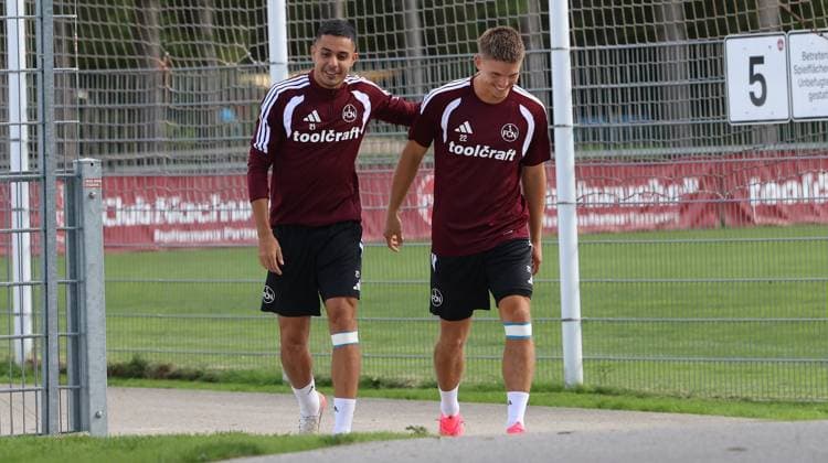01.09.2026 - Fussball - 2. Fussball - Bundesliga - Saison 2026 2027 - 1. FC Nürnberg Nuernberg FCN ( Club ) - Training - Sportfoto Zink DoGe - xdoxgex - Ioannis Masouras (21, 1. FC Nürnberg FCN ) Finn Ole Becker (22, 1. FC Nürnberg FCN ) *** September 1, 2026 Soccer 2 Soccer Bundesliga 2026–2027 Season 1 FC Nuremberg Nuremberg FCN Club Training Sports Photo Zink DoGe xdoxgex Ioannis Masouras 21, 1 FC Nuremberg FCN Finn Ole Becker 22, 1 FC Nuremberg FCN