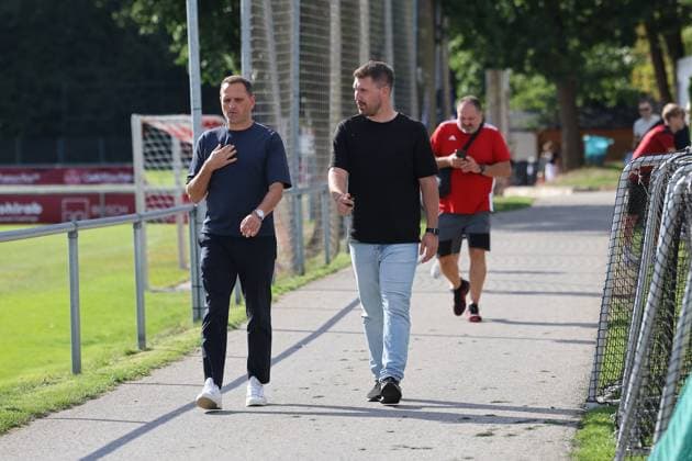 01.09.2026 - Fussball - 2. Fussball - Bundesliga - Saison 2026 2027 - 1. FC Nürnberg Nuernberg FCN ( Club ) - Training - Sportfoto Zink DoGe - xdoxgex - Joti Chatzialexiou ( Vorstand 1. FC Nürnberg FCN ) Michael Bischof ( Technischer Direktor 1. FC Nürnberg FCN ) *** September 1, 2026 Soccer 2 Bundesliga 2026–2027 Season 1 FC Nuremberg Nuremberg FCN Club Training Sports Photo Zink DoGe xdoxgex Joti Chatzialexiou Sports Director 1 FC Nuremberg FCN Michael Bischof TechnicalTechnical Director 1 FC Nuremberg FCN